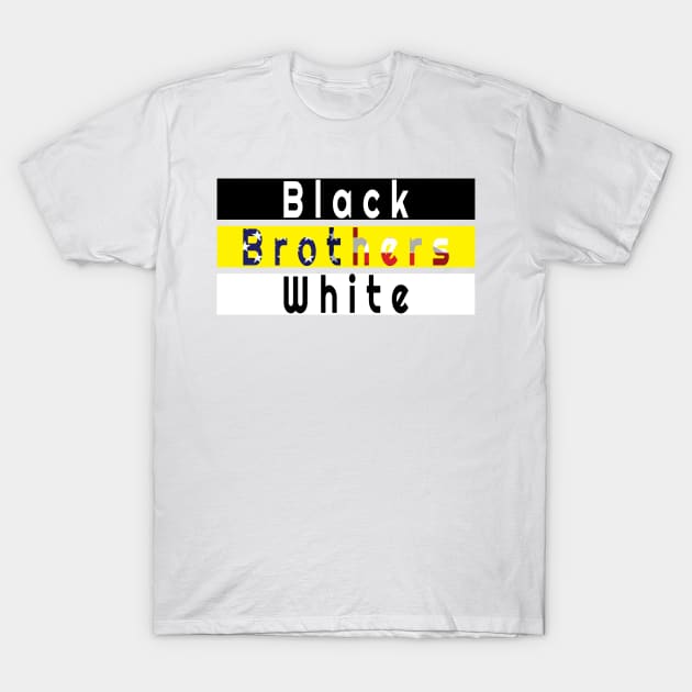 black white brothers T-Shirt by Arimasstore